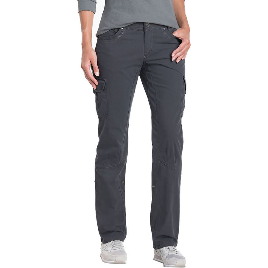 Pantaloni Dritti Vita Alta - BLU - Donna - 18.00 - Foto 7