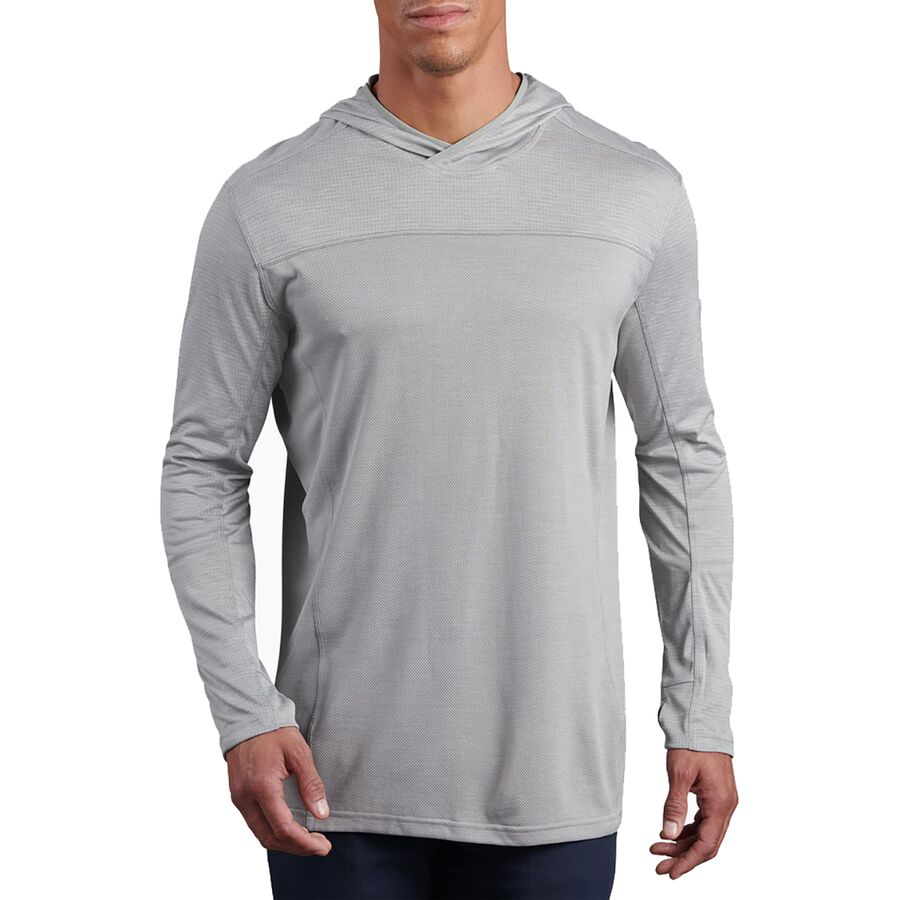 KUHL - Engineered Hooded Shirt - Men's - Cloud Gray
