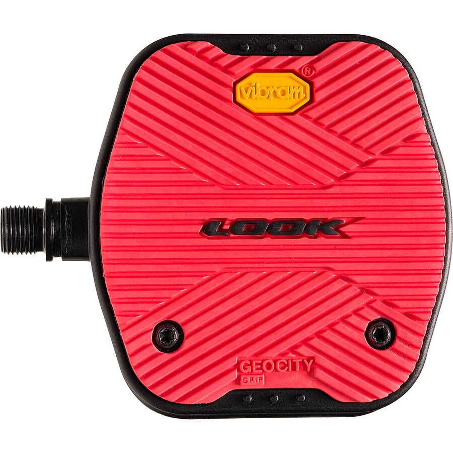 Look Cycle - GeoCity Grip Pedals - Red