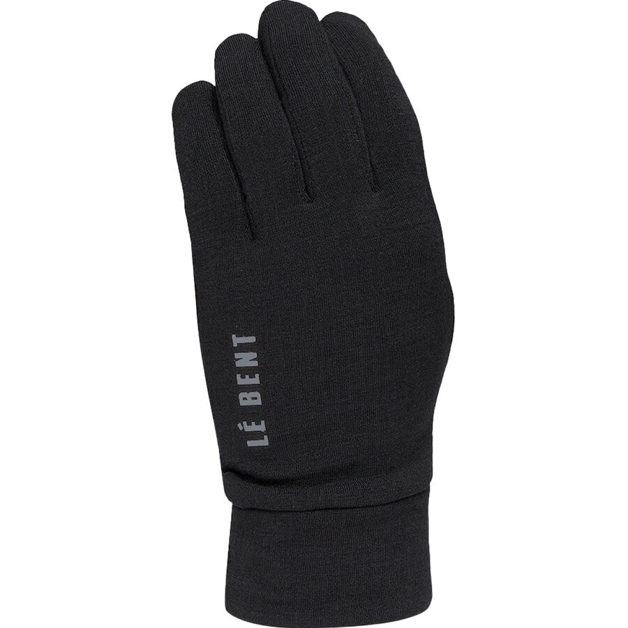 Мужские перчатки Le Bent Waffle Midweight Glove Liner, цвет: Чёрный