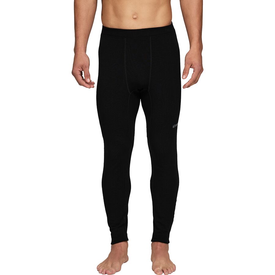 Мужские брюки Le Bent Heavyweight Antarctic Grid Fleece Bottom, цвет: Чёрный