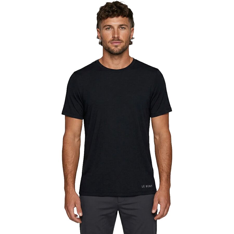 Мужская футболка Le Bent Featherweight Classic Short-Sleeve, цвет: Чёрный
