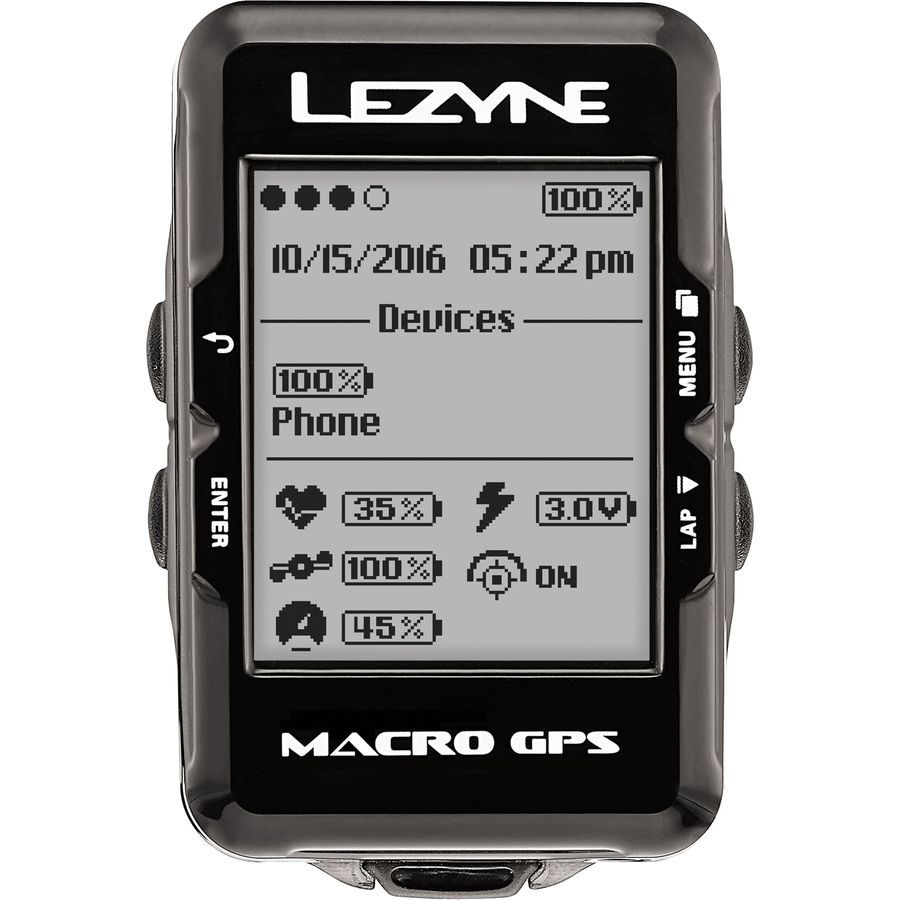 lezyne macro plus gps computer
