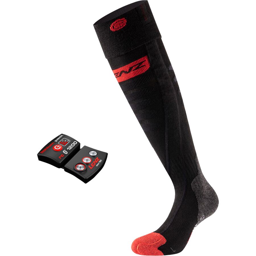 Heat Sock 5.0 Toe Cap + Litium Pack rcB 1200 Set