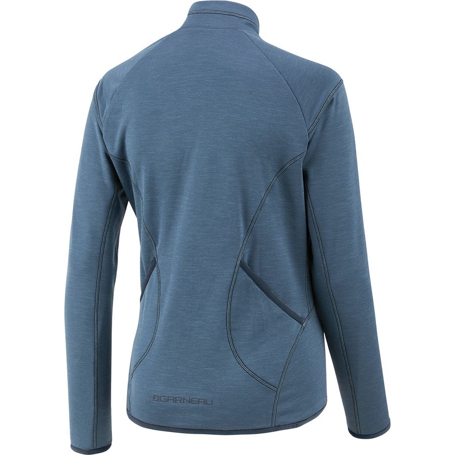 Garneau Edge 2 Long Sleeve Jersey - Blue Hawa Women's Small main image 0