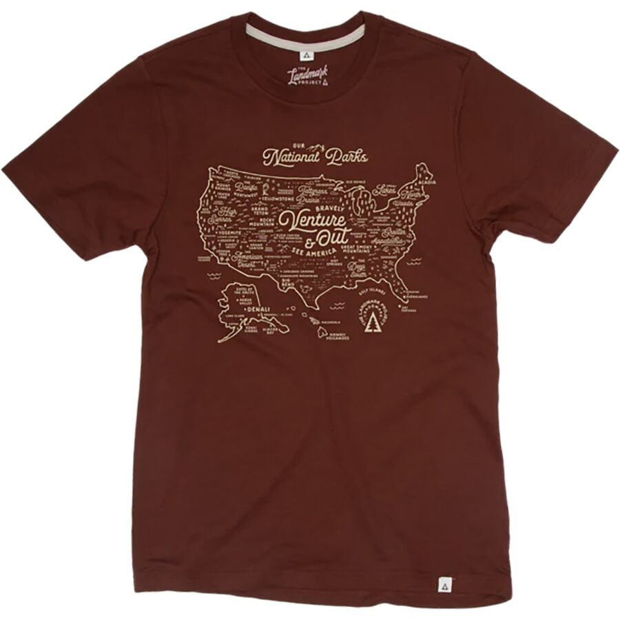 NPS Map Short-Sleeve T-Shirt