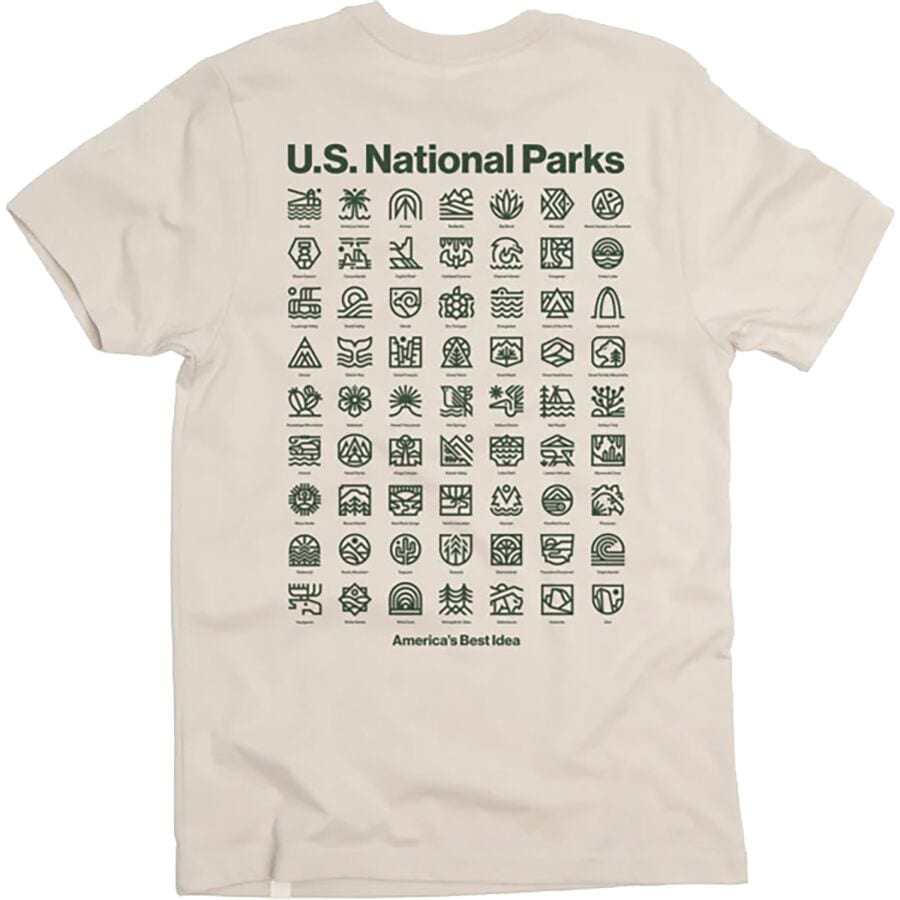 U.S. National Parks Short-Sleeve Pocket T-Shirt