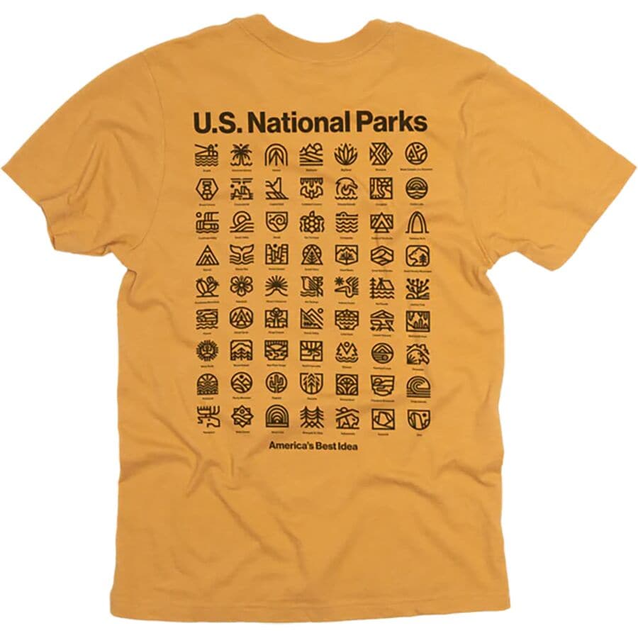 U.S. National Parks Short-Sleeve Pocket T-Shirt