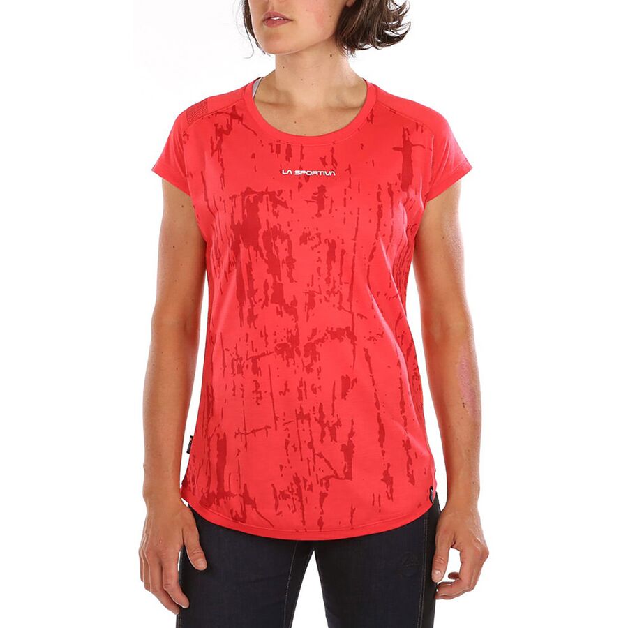 La Sportiva - Core T-Shirt - Women's - Hibiscus/Flamingo