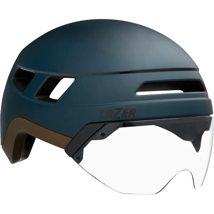 Matte Dark Blue helmet for high-speed urban commuting