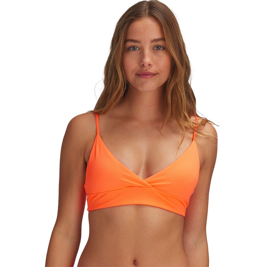 Orange Poppy Bikini Top - Women's