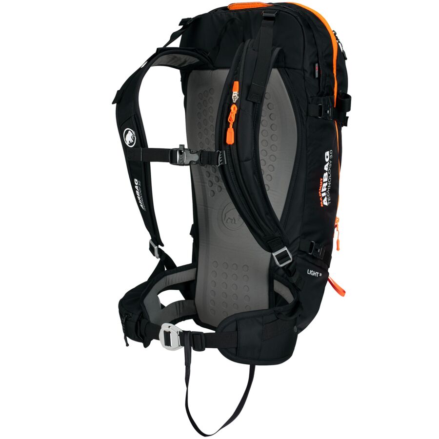 Mammut - Light 30L Removable Airbag 3.0 Backpack - Black/Vibrant Orange
