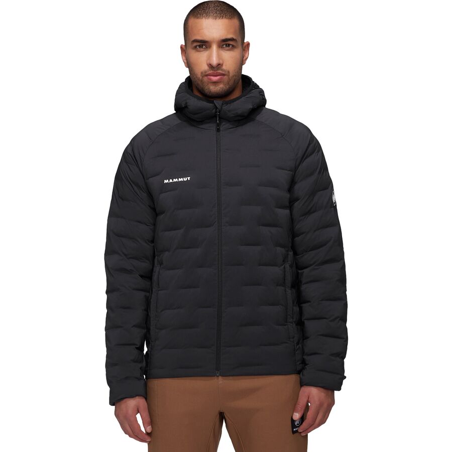Мужская куртка Mammut Sender IN Hooded, цвет: Чёрный
