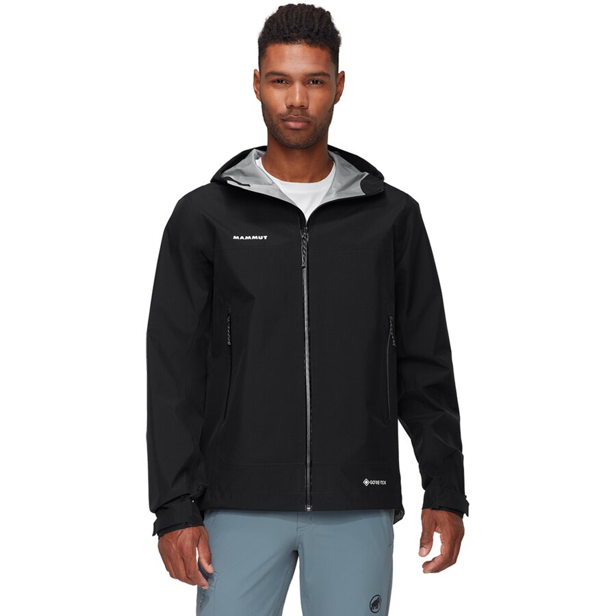 Мужская куртка Mammut Crater Light HS Hooded, цвет: Чёрный