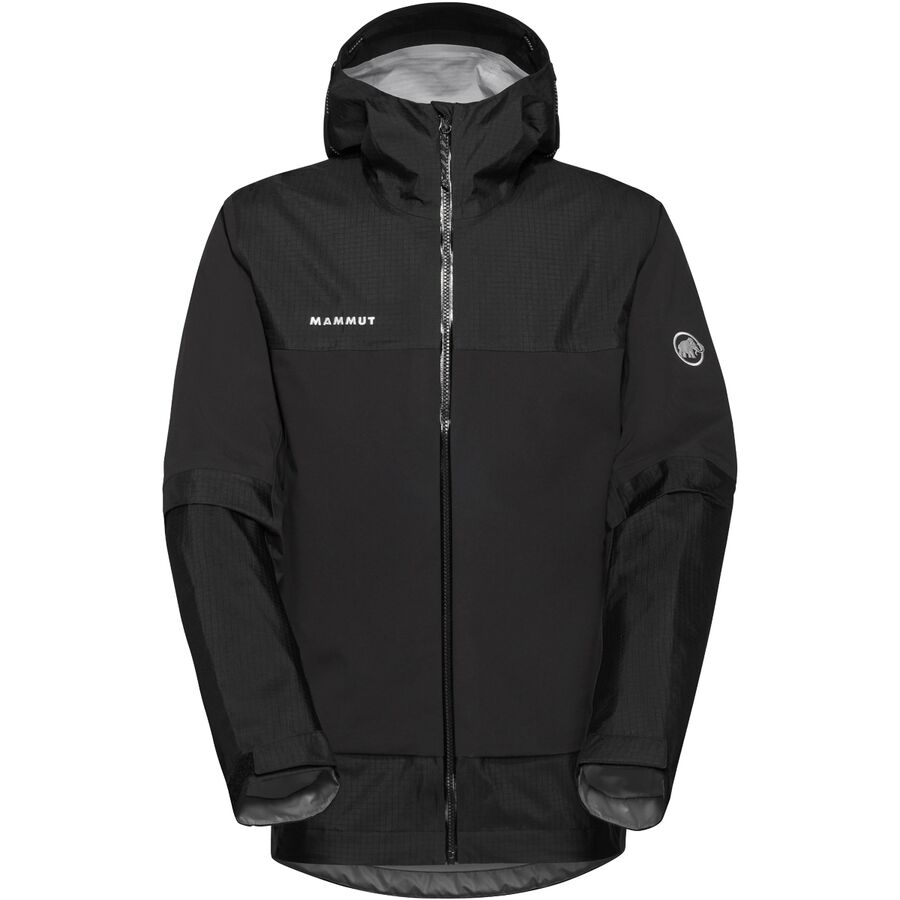Мужская куртка Mammut Ducan Guide HS Hooded, цвет: Чёрный