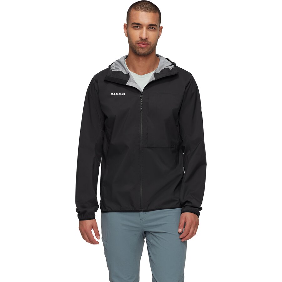 Мужская куртка Mammut Ducan Light HS Hooded, цвет: Чёрный