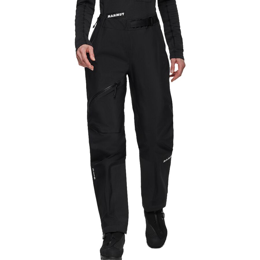 Женские брюки Mammut Eiger Nordwand Advanced HS, цвет: Чёрный