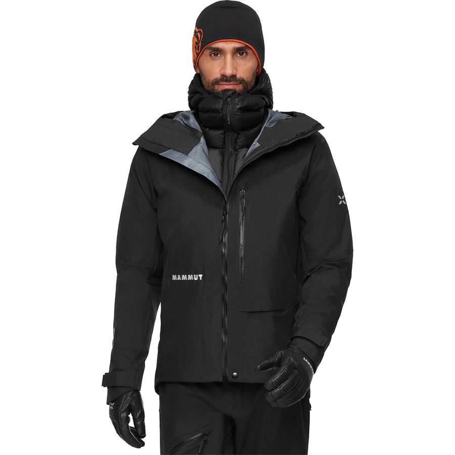 Мужская куртка Mammut Eiger Nordwand Advanced HS Hooded, цвет: Чёрный