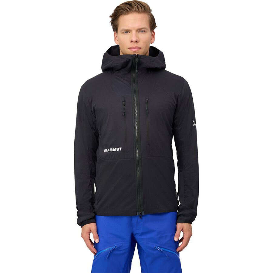 Мужская куртка Mammut Eiger Nordwand IN Flex Air Hooded, цвет: Чёрный
