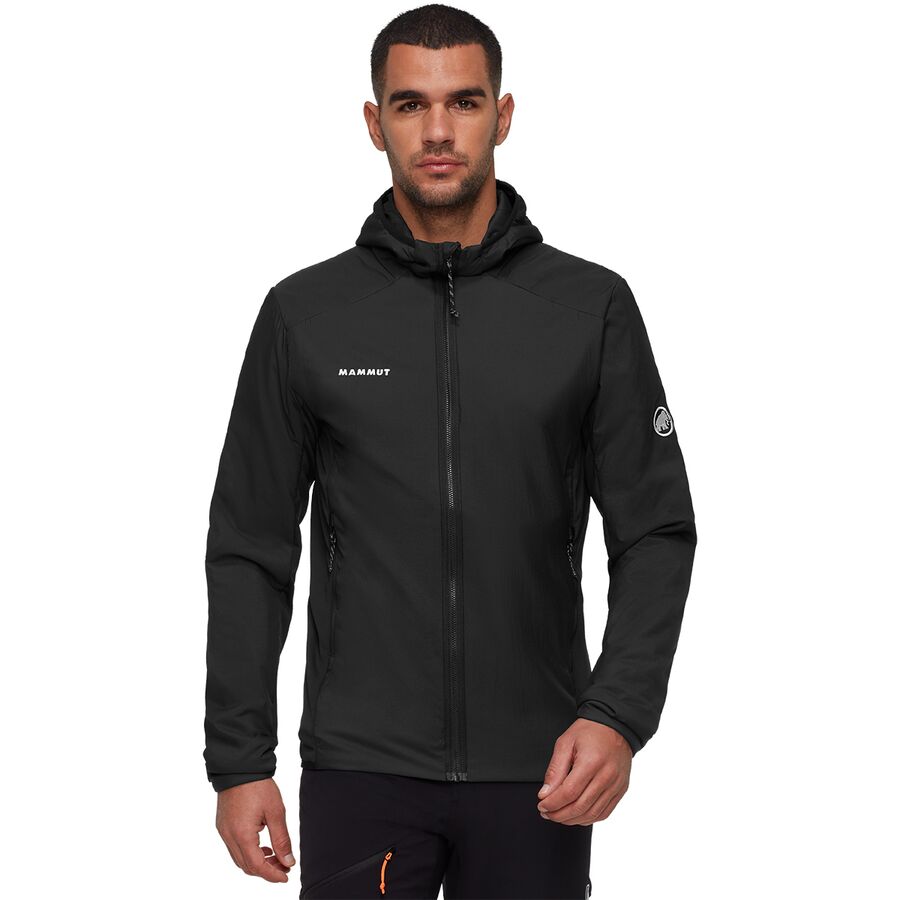 Мужская куртка Mammut Rime Air IN Hybrid Hooded, цвет: Чёрный