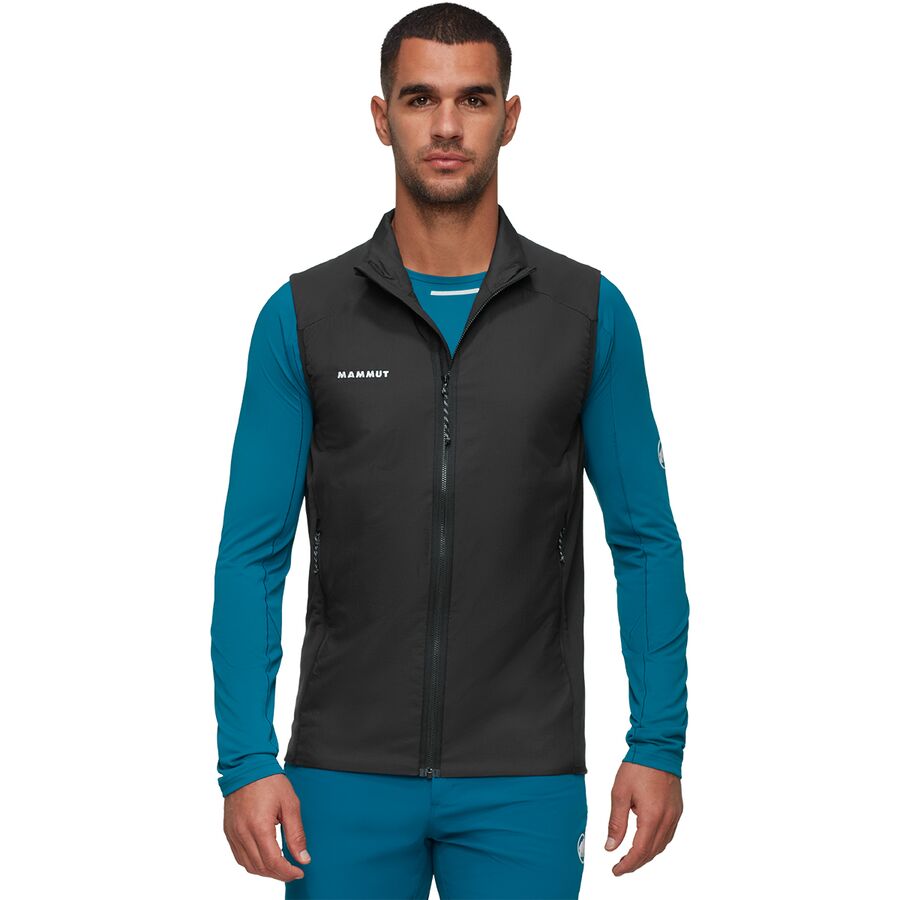 Мужской жилет Mammut Rime Light IN Hybrid, цвет: Чёрный