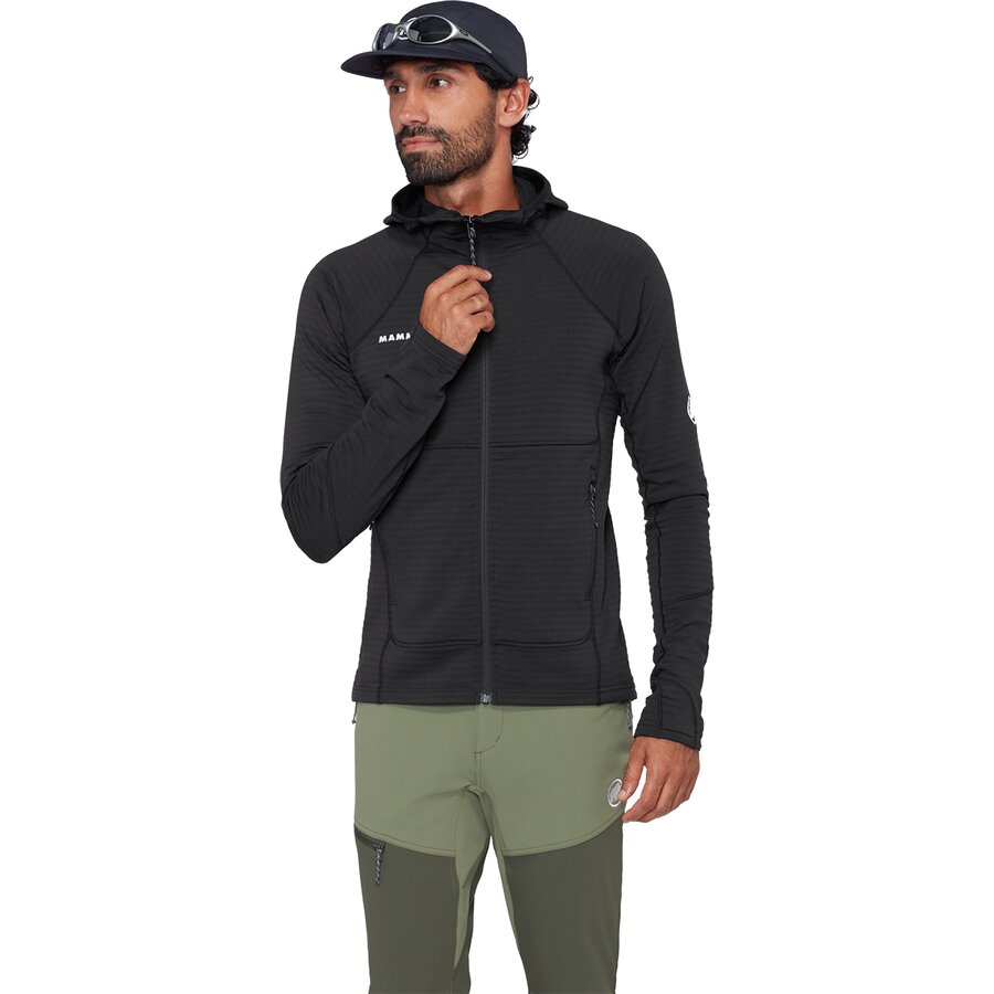 Мужская куртка Mammut Taiss ML Hooded, цвет: Чёрный