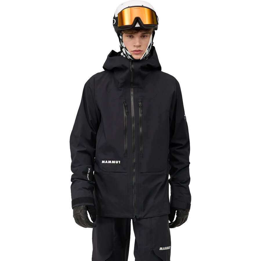 Мужская куртка Mammut Eiger Free Advanced HS Hooded, цвет: Чёрный