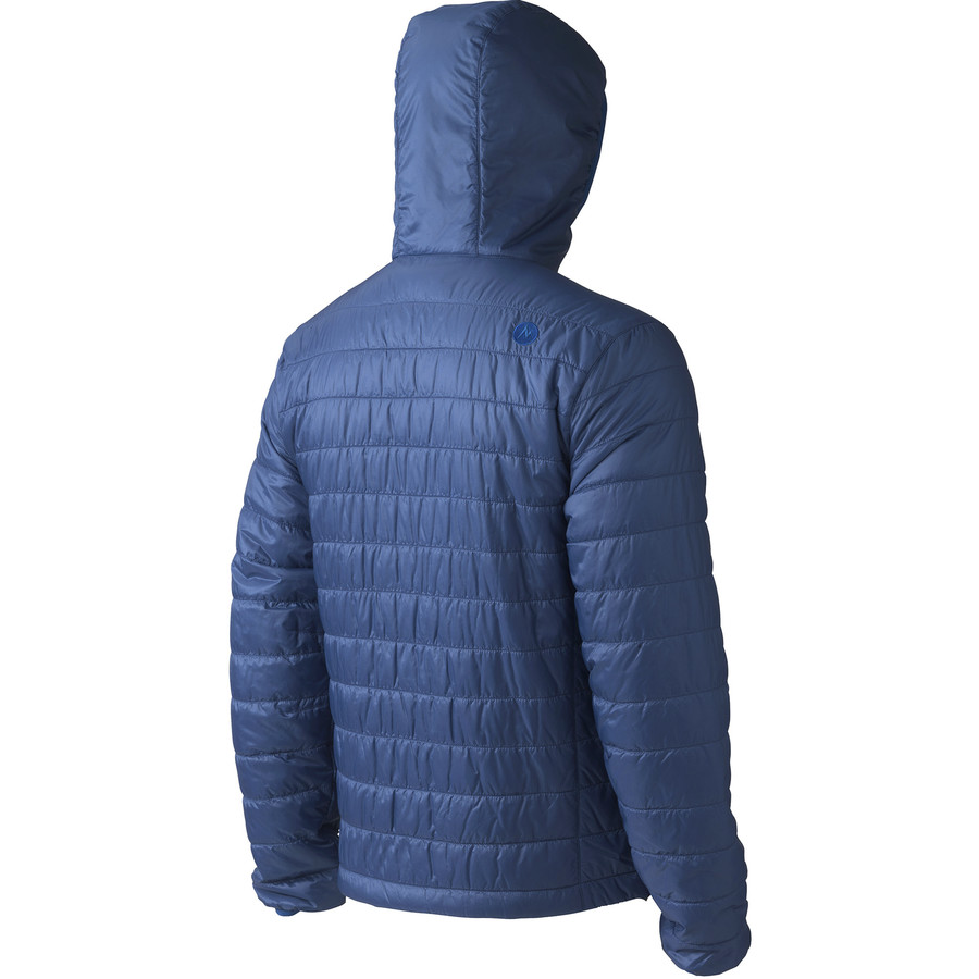 hooded toggle detail puffer
