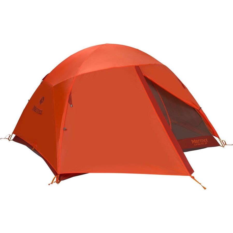 Marmot - Catalyst Tent: 3-Person 3-Season - Rusted Orange/Cinder