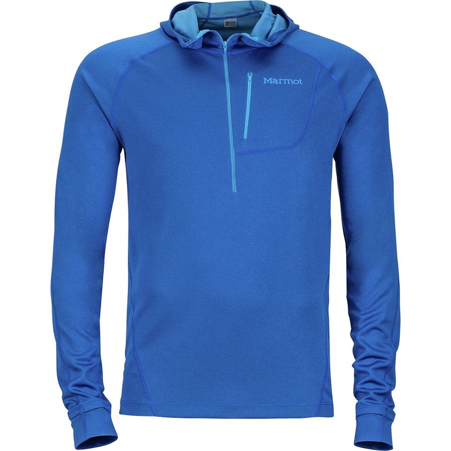 Marmot - Indio 1/2-Zip Hooded Shirt - Men';;s  - Surf