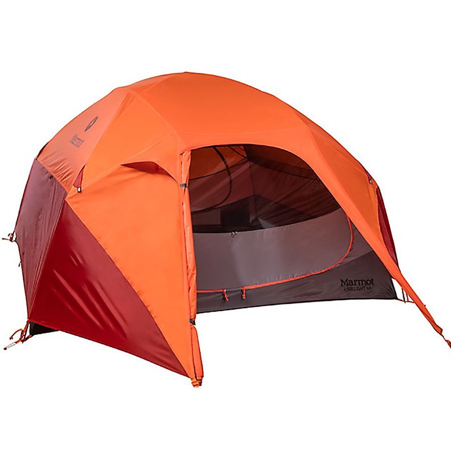 Tent nailing at camp
