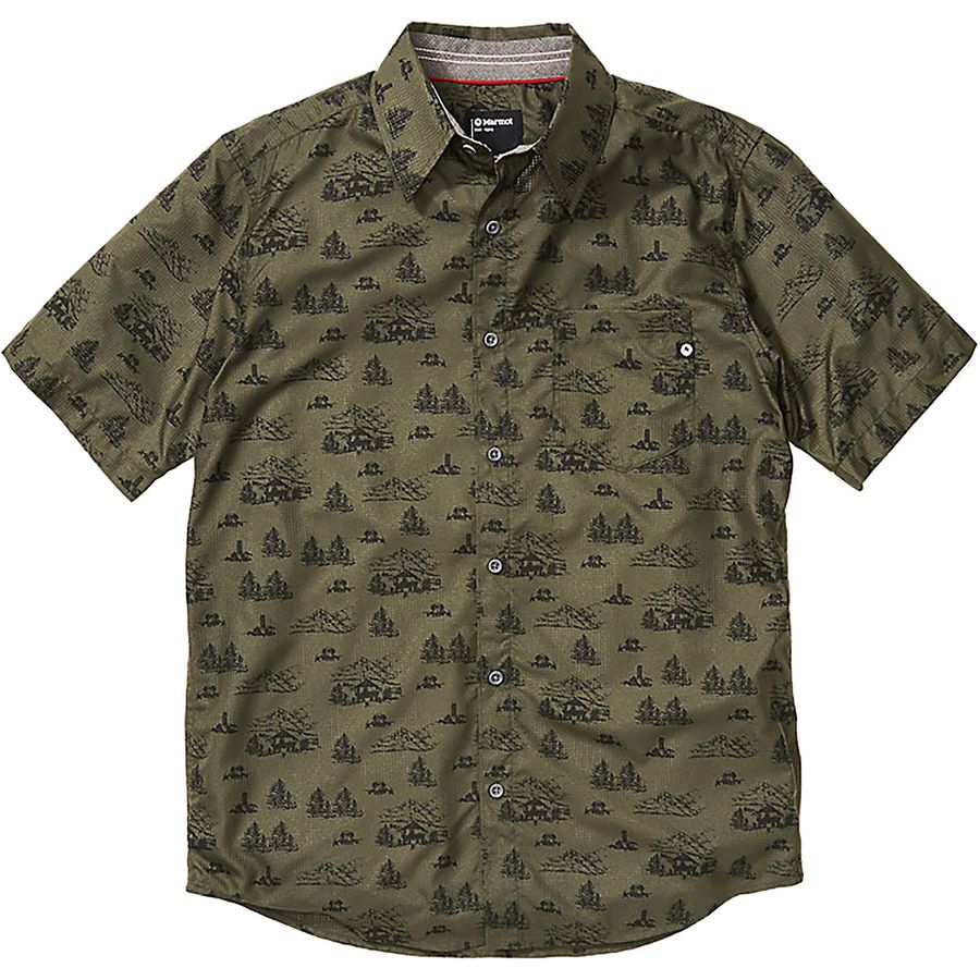 Marmot Syrocco Short-Sleeve Shirt - Men's | Backcountry.com