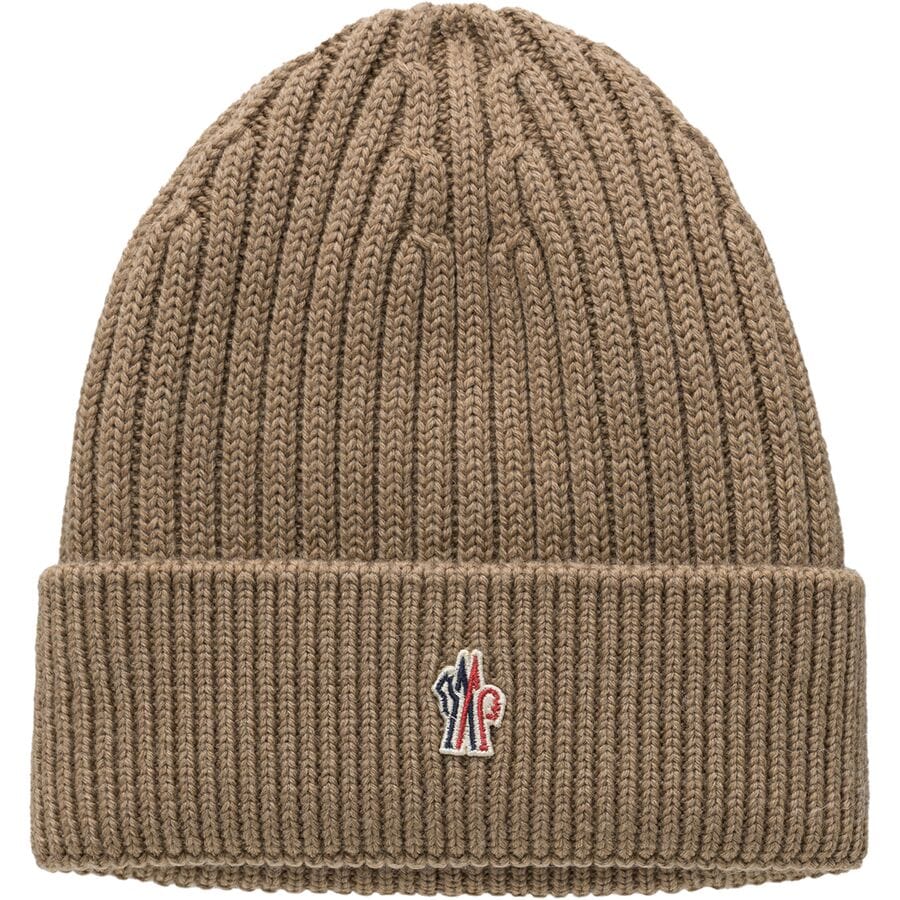 Ribbed Knit Wool Beanie - Men's