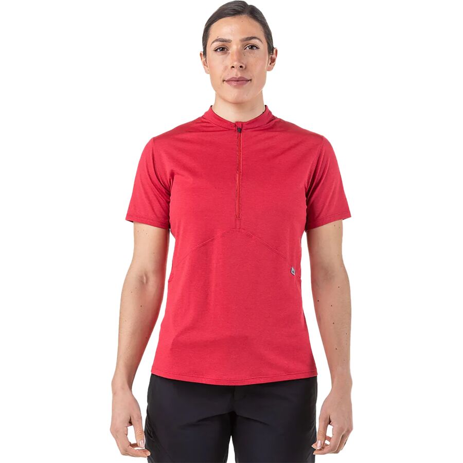 Nava Zip Short-Sleeve T-Shirt - Women's