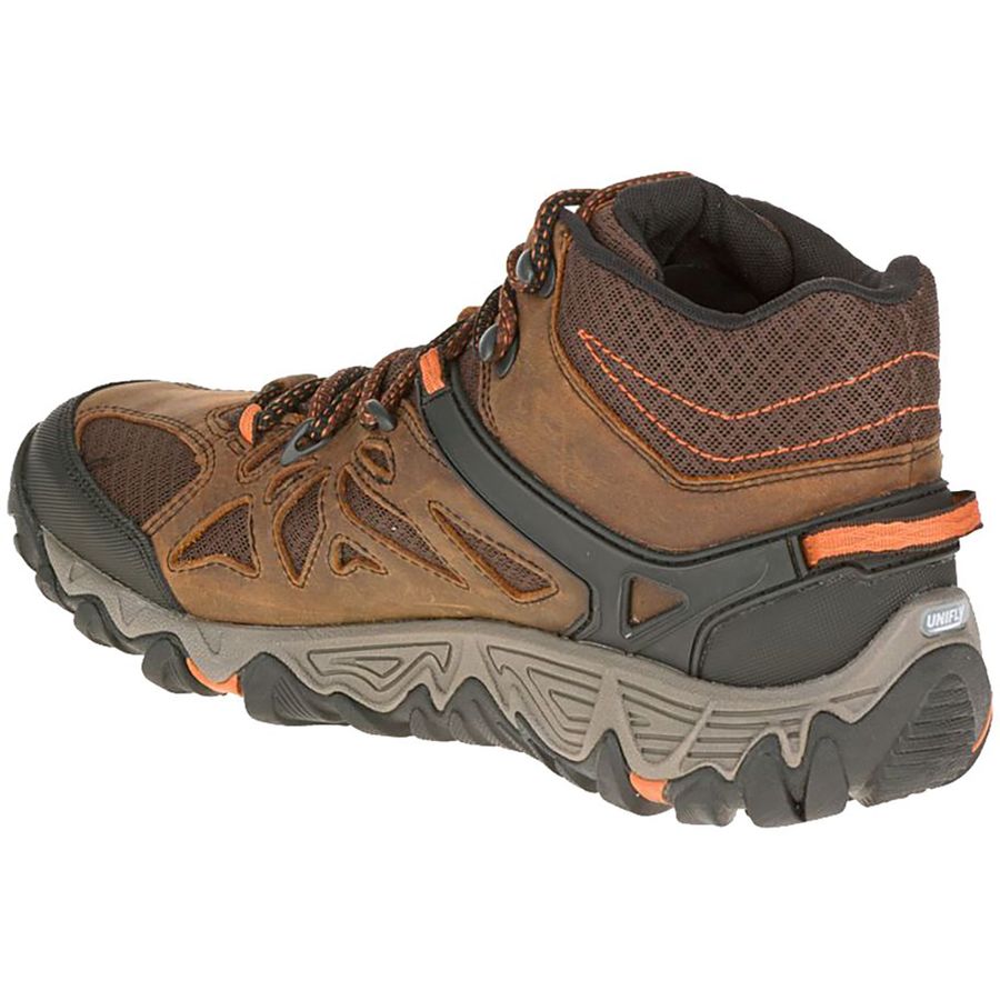 merrell men's all out blaze 2 waterproof hiking shoe