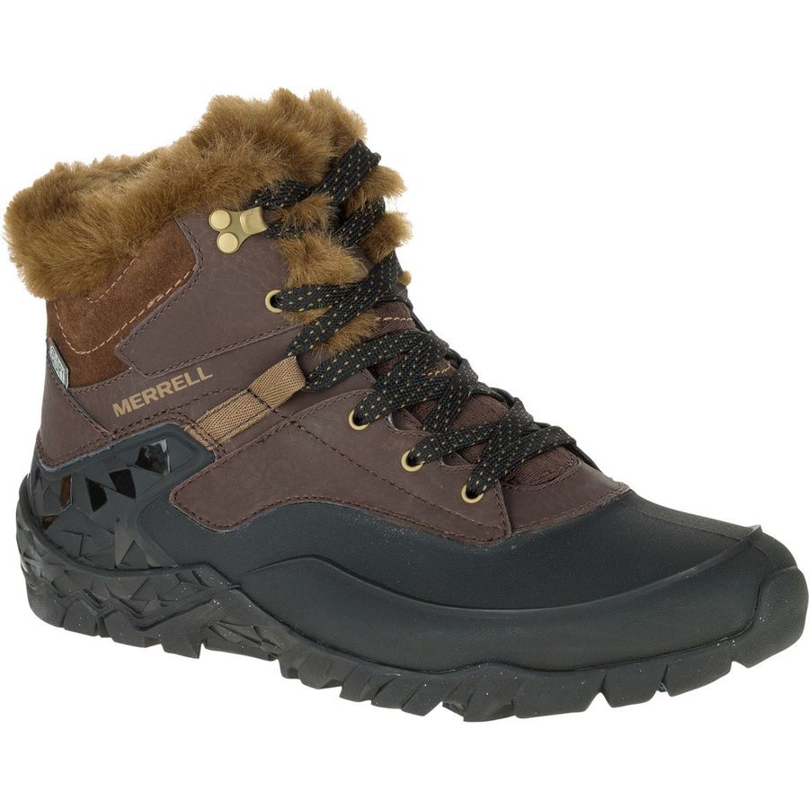 merrell women's aurora 6 ice  waterproof boot