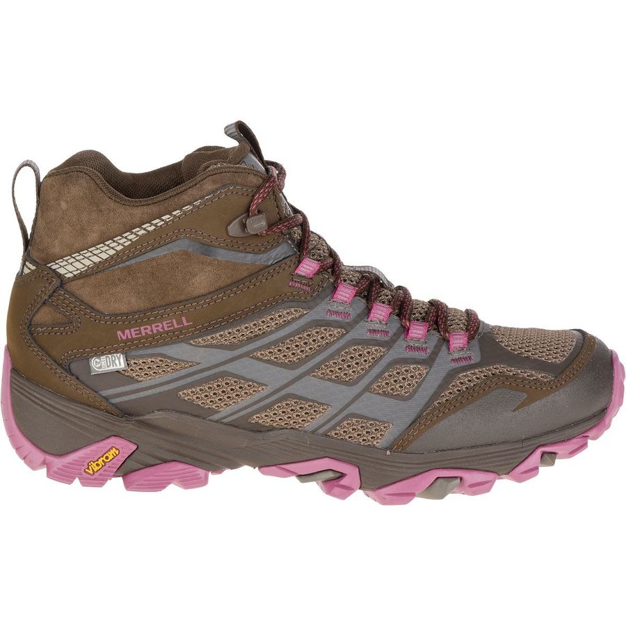Merrell Moab FST Mid Waterproof Hiking Boot - Women's | Backcountry.com