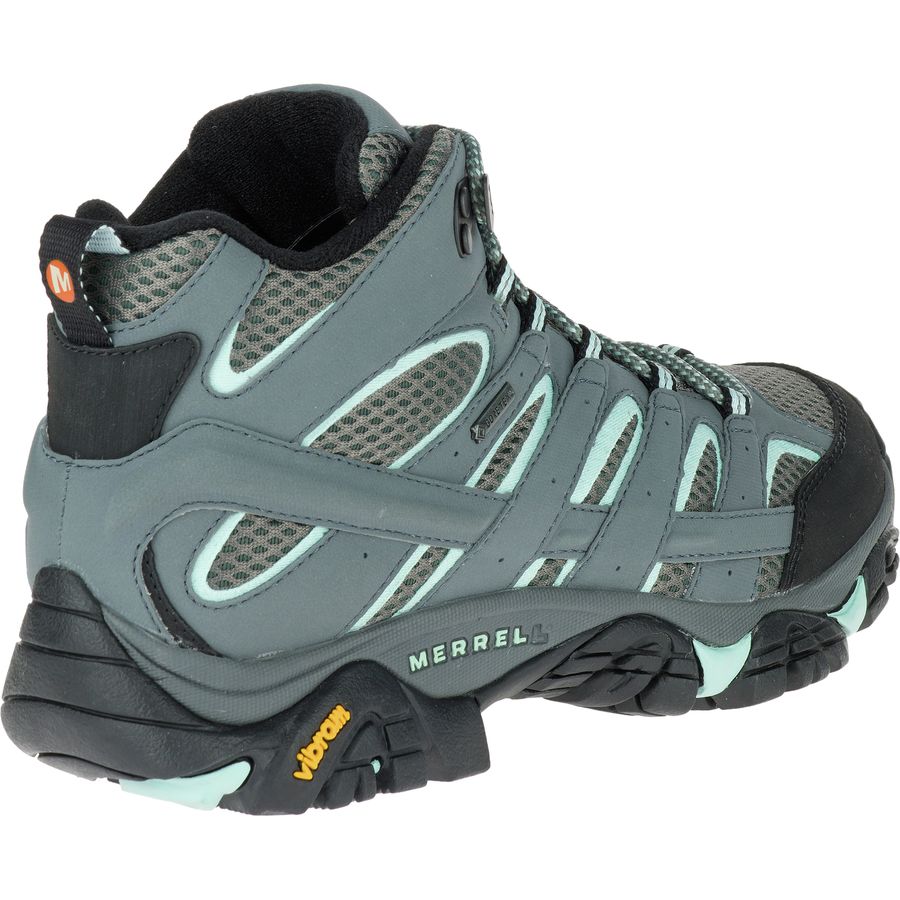 merrell moab wedge boot women's