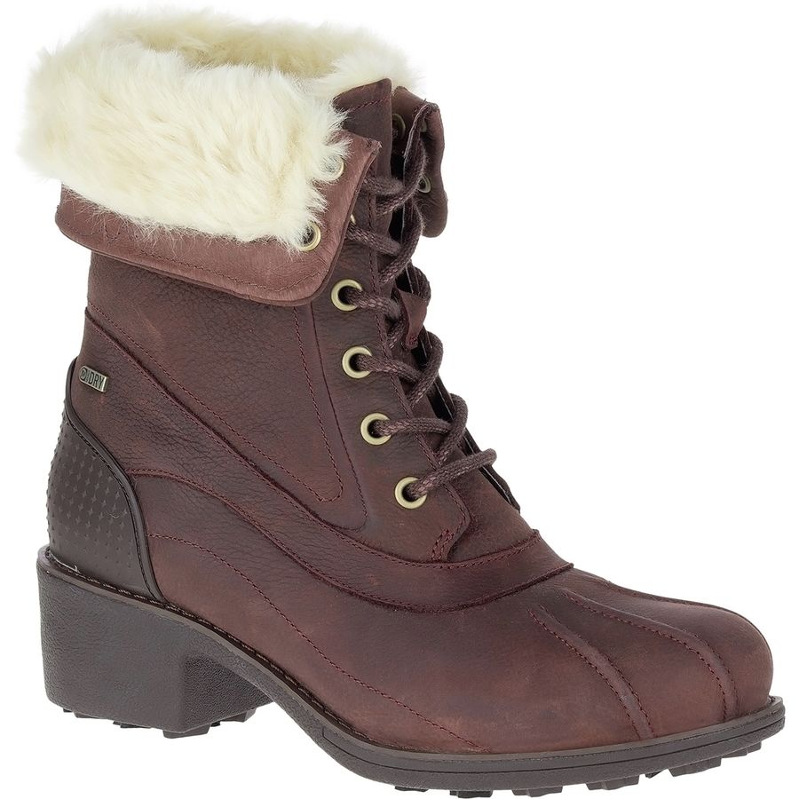 merrell women's chateau tall pull waterproof snow boot