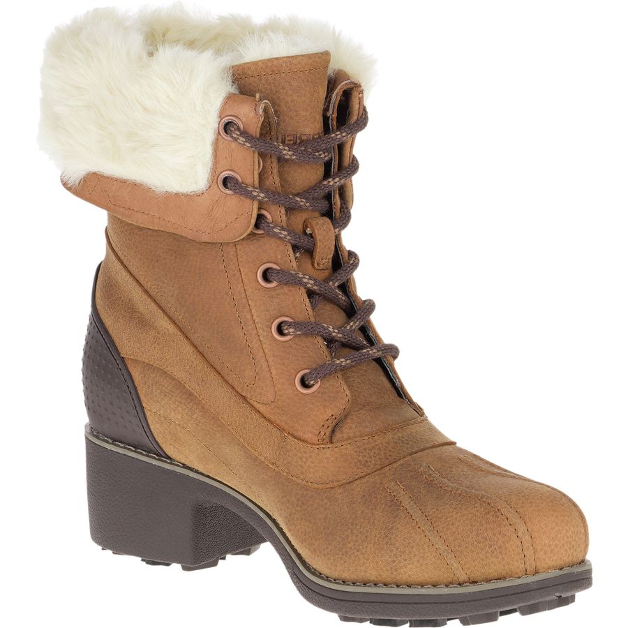 Merrell Chateau Mid Lace Polar Waterproof Boot - Women's | Backcountry.com