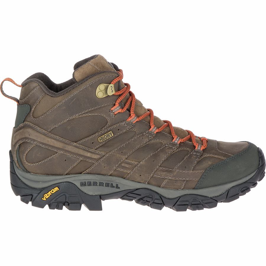 merrell men's moab 2 mid wp hiking boot
