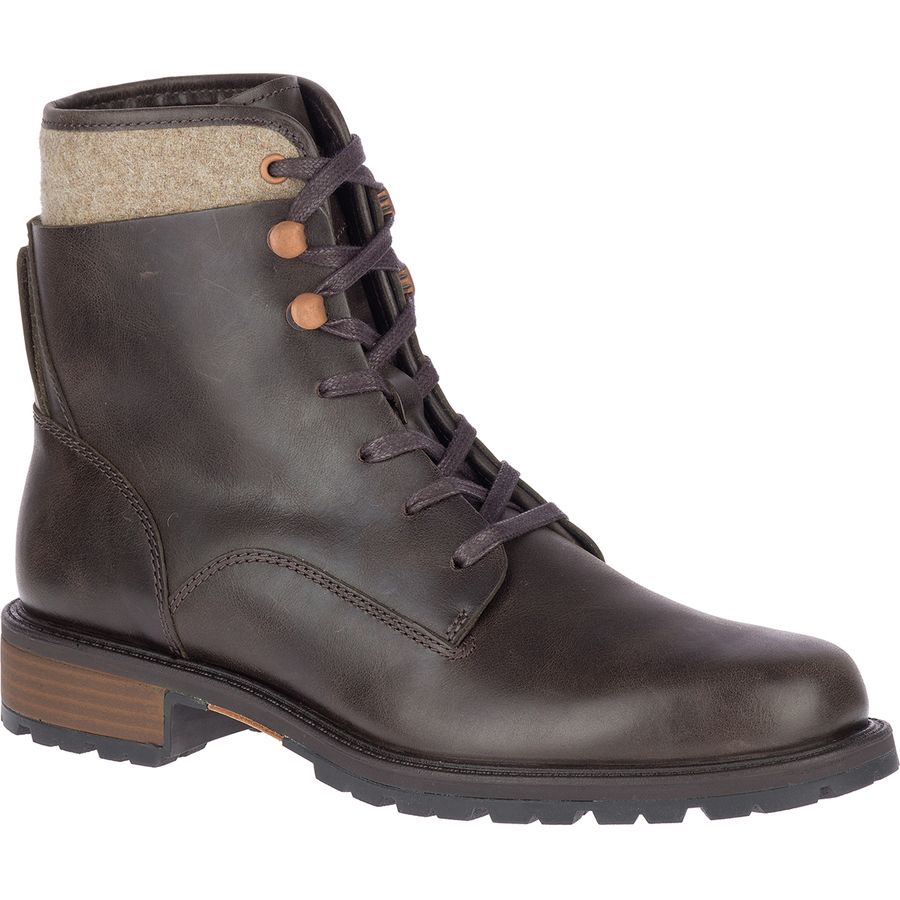 merrell lace up boots womens