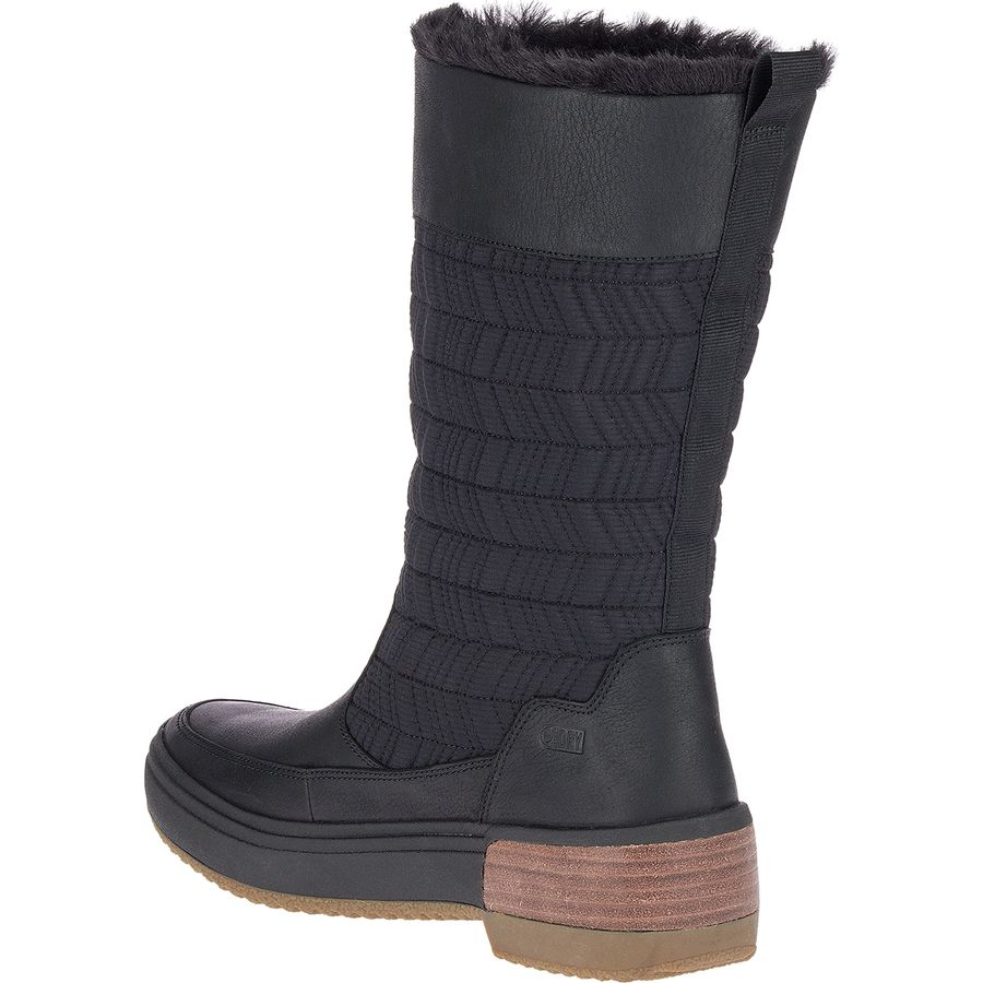 merrell womens farchill mid lace polar ac wp boot