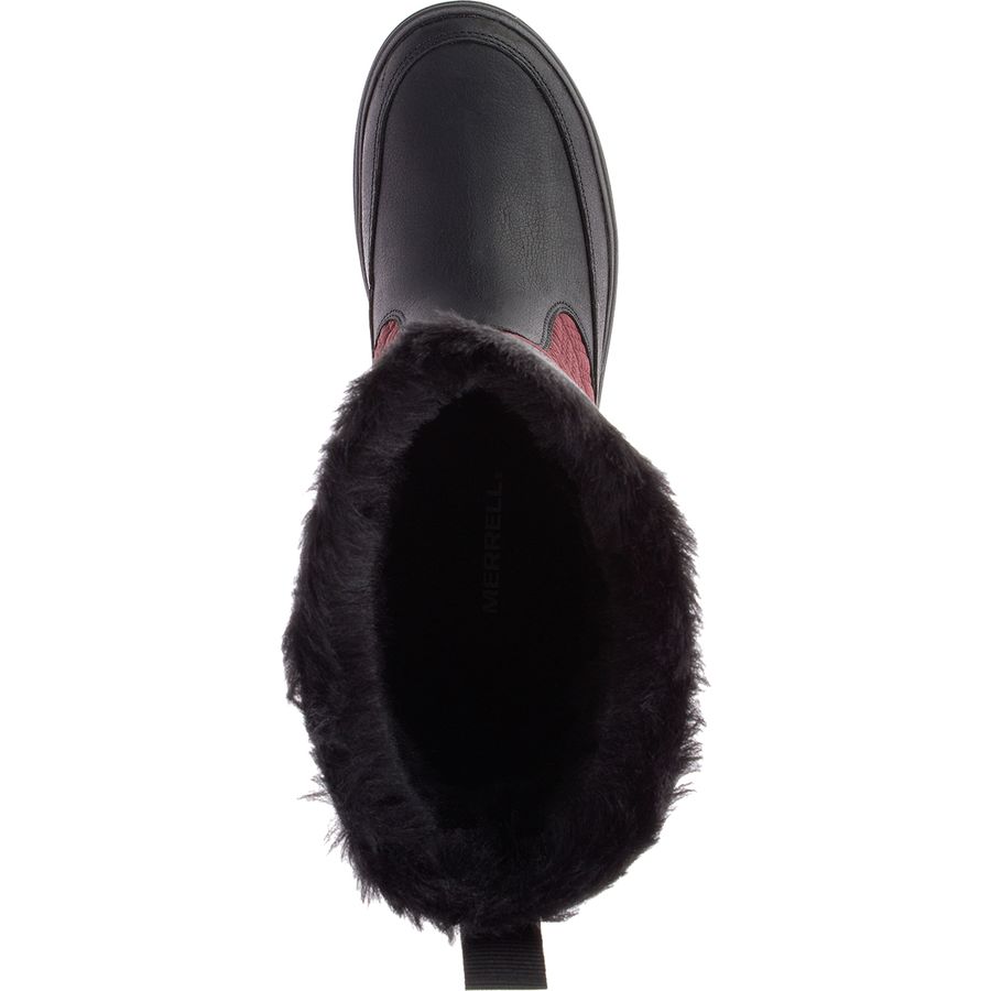 merrell womens farchill mid lace polar ac wp boot