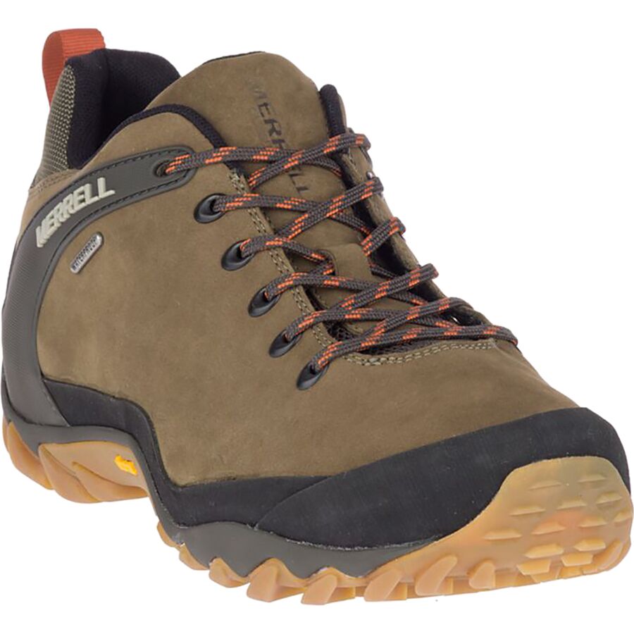merrell chameleon 8 leather mid waterproof hiking boots
