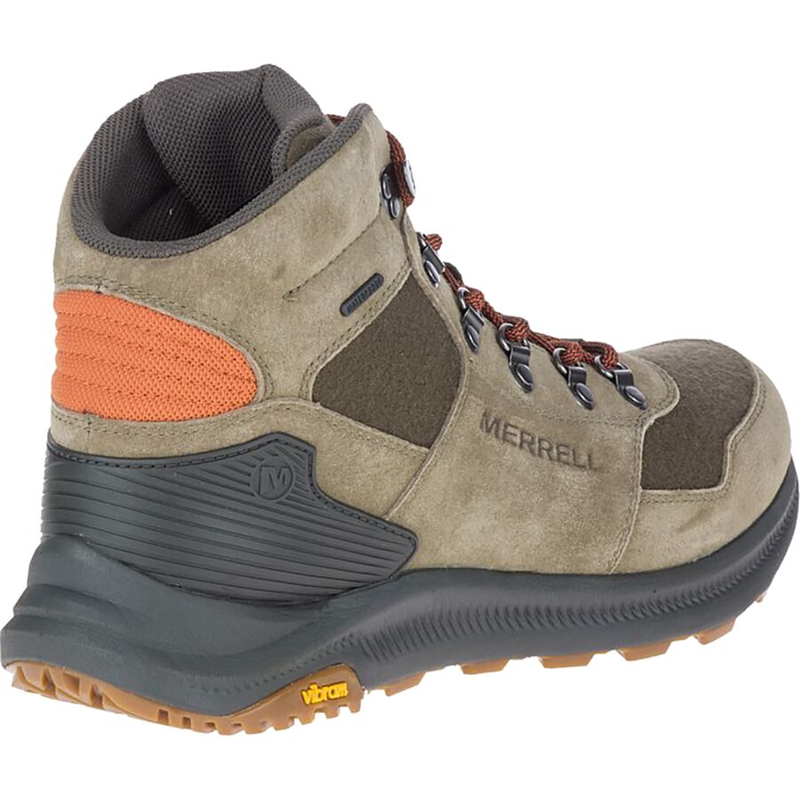 merrell men's ontario mid waterproof shoe