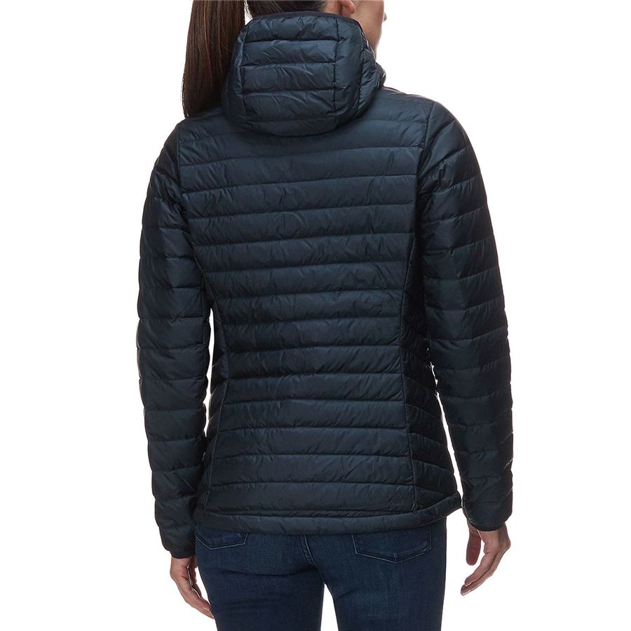 mountain hardwear women's micro ratio hooded down jacket