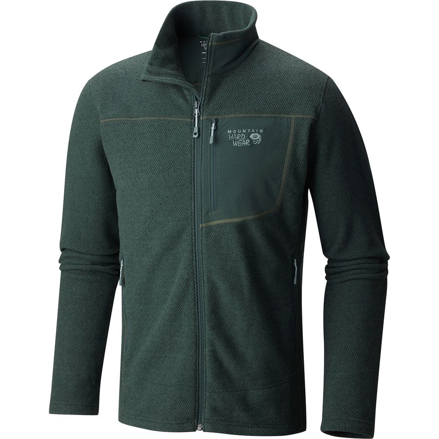 Mountain Hardwear Toasty Twill Fleece Jacket - Men's | Backcountry.com