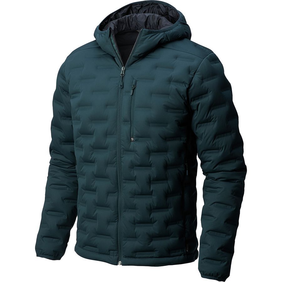Mountain Hardwear Mens StretchDown Hooded Jacket - TheGearHunt