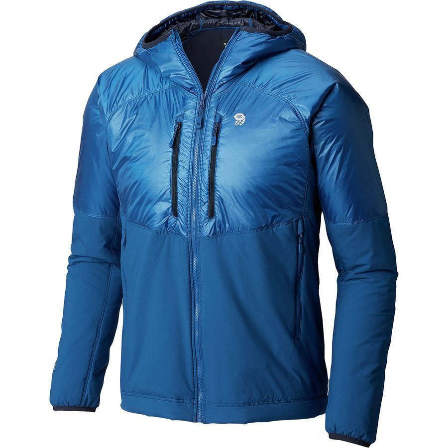 mountain hardwear men's kor strata hooded jacket